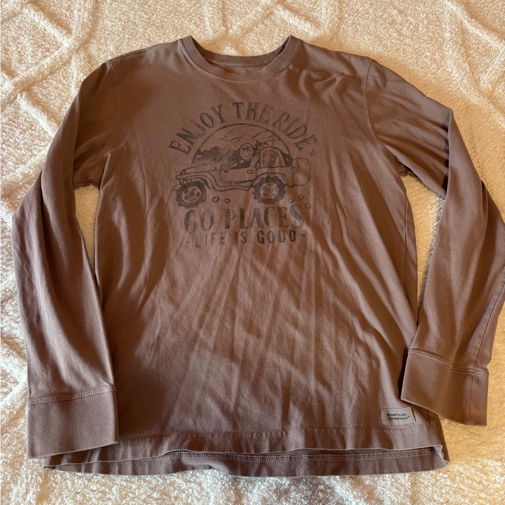 Life is Good Long Sleeve Tee